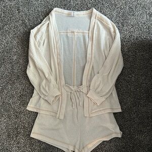 AS Revival Altar’d State Swim Cover Up Set Shorts and Sweater Set